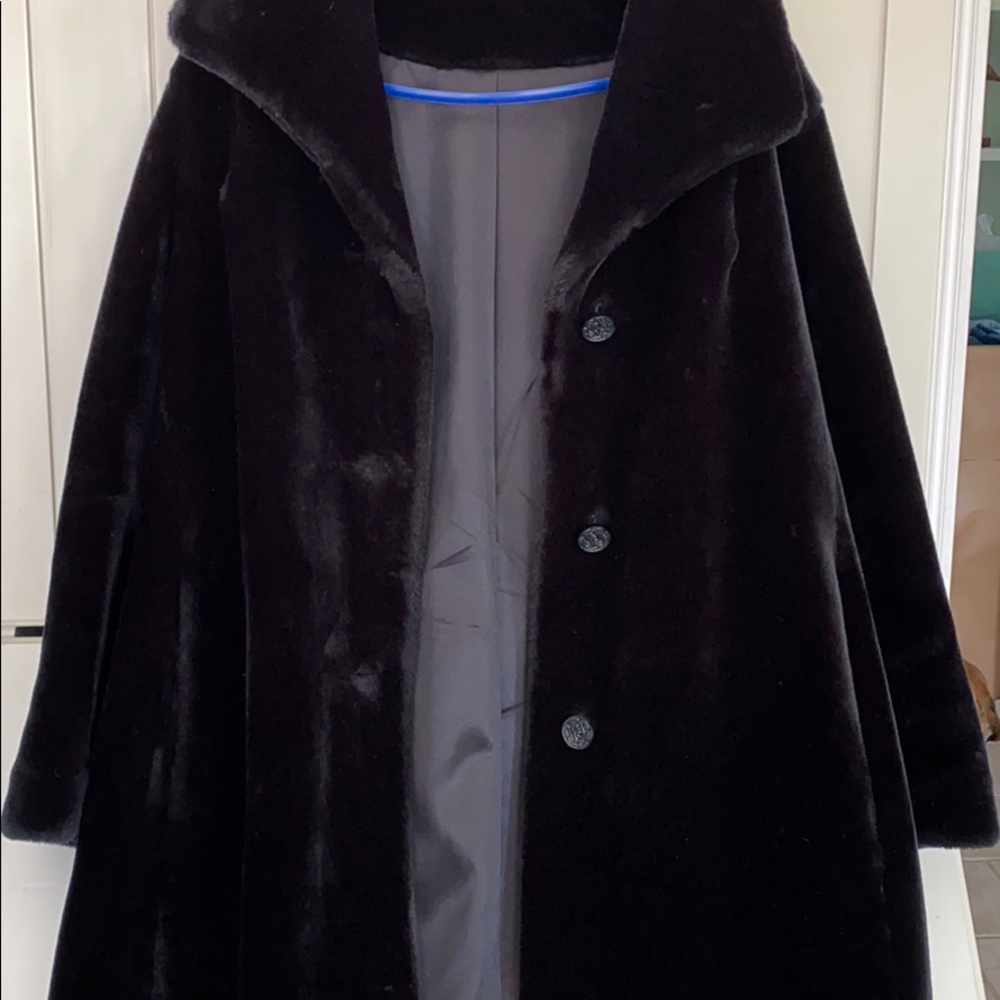 Vintage Faux Fur Coat